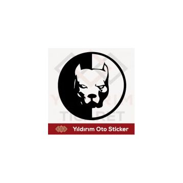 Pitbull Oto Sticker