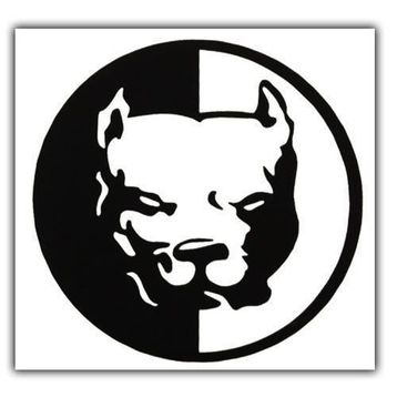 Pitbull Oto Sticker