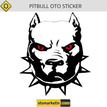 Pitbull Oto Sticker