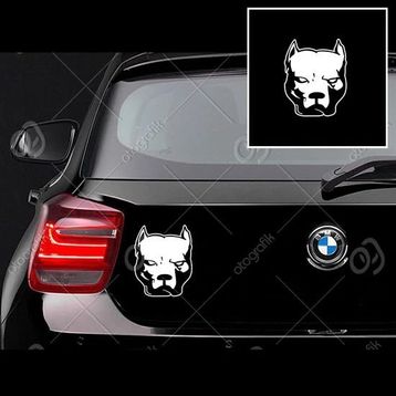 Pitbull Oto Sticker