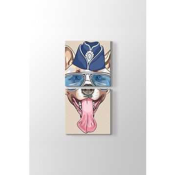 Pitbull Popart Tablosu