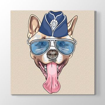 Pitbull Popart Tablosu