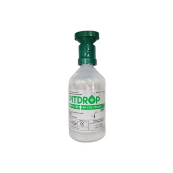 Pitdrop 500 ml Yeşil Kapak Toz için Göz Duşu