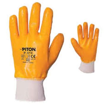 Piton P510 Sarı Nitril Eldiven