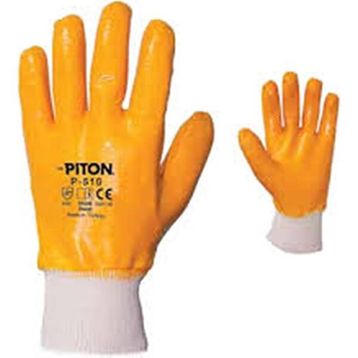 Piton P510 Sarı Nitril Eldiven