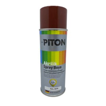 Piton RAL 3009 Oksit Kırmızı 400 ml Sprey Akrilik Boya