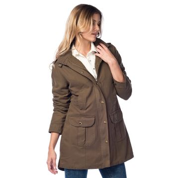 Pitti 70326 Haki Kadın Kaban