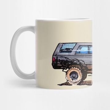 Pixxa 1st Gen 4runner Trd - Grey Kupa Bardak