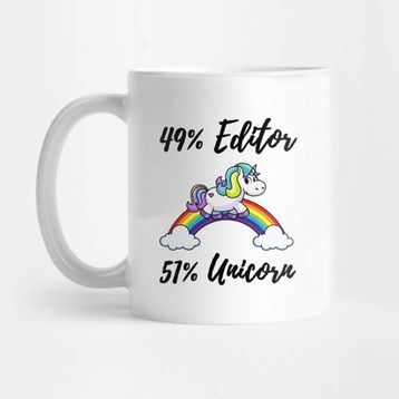 Pixxa 49% Editor 51% Unicorn Kupa Bardak