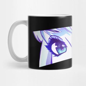 Pixxa Anime Eyes Blue Kupa Bardak