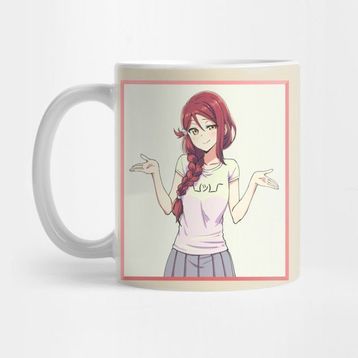 Pixxa Anime Kızı Kupa Bardak