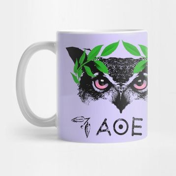 Pixxa Athenas Owl Kupa Bardak