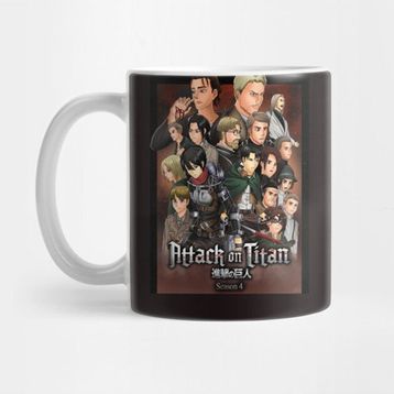 Pixxa Attack On Titan 4 Sezon Kupa Bardak