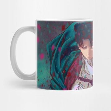 Pixxa Attack On Titan Fanart Levi Ackerman (Version 2/5) Kupa Bardak