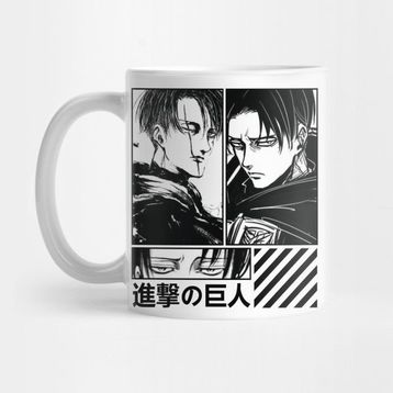 Pixxa Attack On Titan Fanart Levi Ackerman (Version 2/5) Kupa Bardak