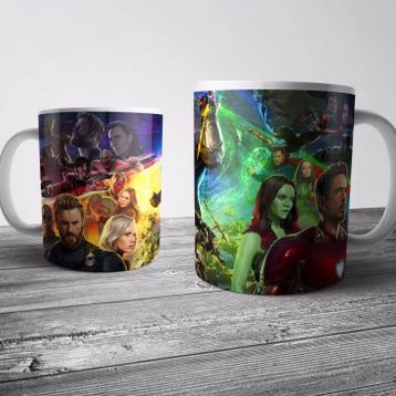 Pixxa Avengers Infinity War Kupa Bardak