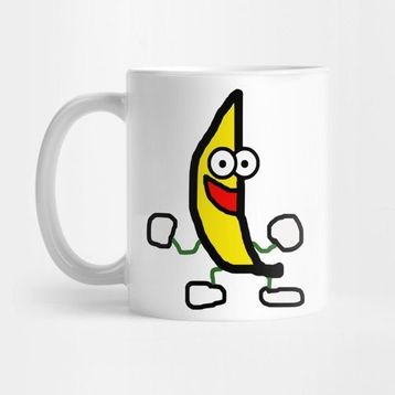 Pixxa Banana Dance Kupa Bardak