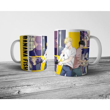 Pixxa Banana Fish Model 1 Kupa Bardak