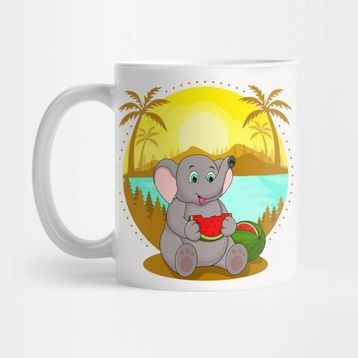 Pixxa Beach Please, Elephant Kupa Bardak