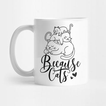 Pixxa Because Cats Kedi Kupa Bardak