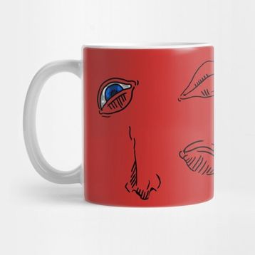 Pixxa Behelit Face Kupa Bardak