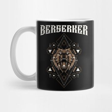 Pixxa Berserker Viking Bear Kupa Bardak