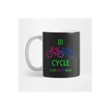 Pixxa Bi Cycle Goes Both Ways Bisexual Kupa Bardak