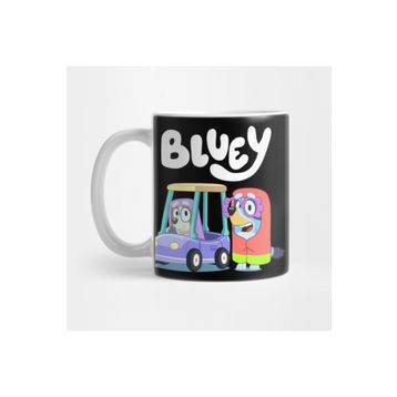 Pixxa Bluey Car Kupa Bardak
