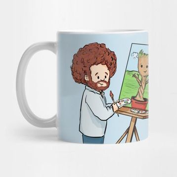 Pixxa Bob Ross Kupa Bardak