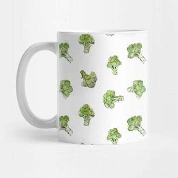 Pixxa Broccoli Â€“ Scattered Open Kupa Bardak