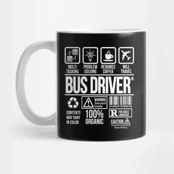 Pixxa Bus Driver Otobüs Şoförü Kupa Bardak