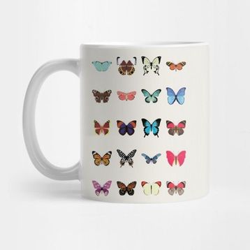 Pixxa Butterflies Kupa Bardak