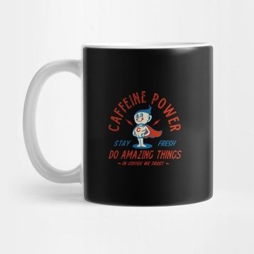 Pixxa Caffeine Power Kupa Bardak