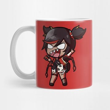 Pixxa Chibi Xinyan Genshin Impact Kupa Bardak