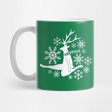 Pixxa Christmas Stag Kupa Bardak