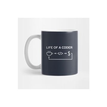 Pixxa Computer Coding Humor T-Shirt Kupa Bardak