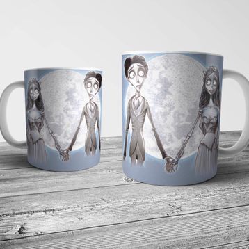Pixxa Corpse Bride Kupa Bardak