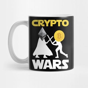 Pixxa Crypto Wars Bitcoin Kripto Para Kupa Bardak