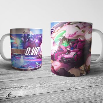 Pixxa D.Va (Overwatch) Kupa Bardak