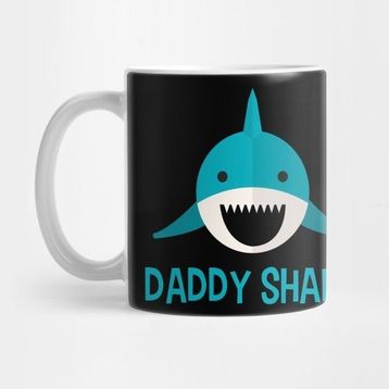 Pixxa Daddy Shark Kupa Bardak