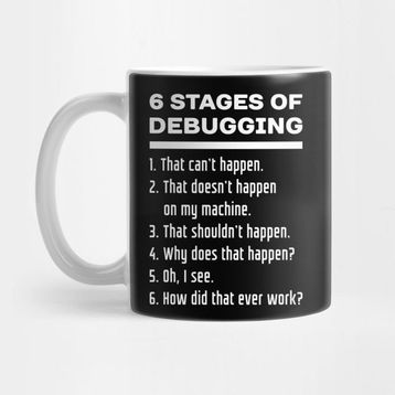Pixxa Debug 6 Aşaması Programlama Kupa Bardak