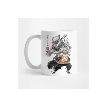 Pixxa Demon Slayer Inosuke Sumi-E Kupa Bardak