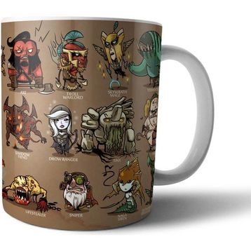 Pixxa DOTA 2 Chibi Kupa Bardak