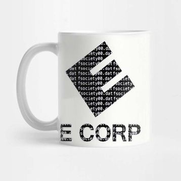 Pixxa E Corp Mr Robot Kupa Bardak