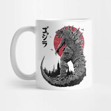 Pixxa E.t. Vs. Godzilla Kupa Bardak