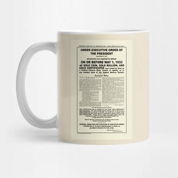Pixxa Executive Order 6102 Kupa Bardak