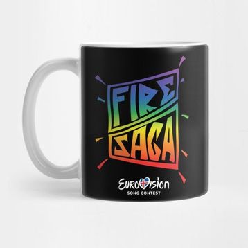 Pixxa Fire Saga Logo Flyer Version Kupa Bardak