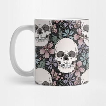 Pixxa Flowery Pattern Kupa Bardak