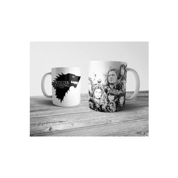 Pixxa Game of Thrones House Stark Sketch Kupa Bardak