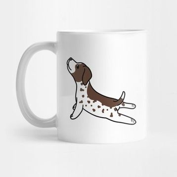 Pixxa German Shorthaired Pointer Yoga Kupa Bardak